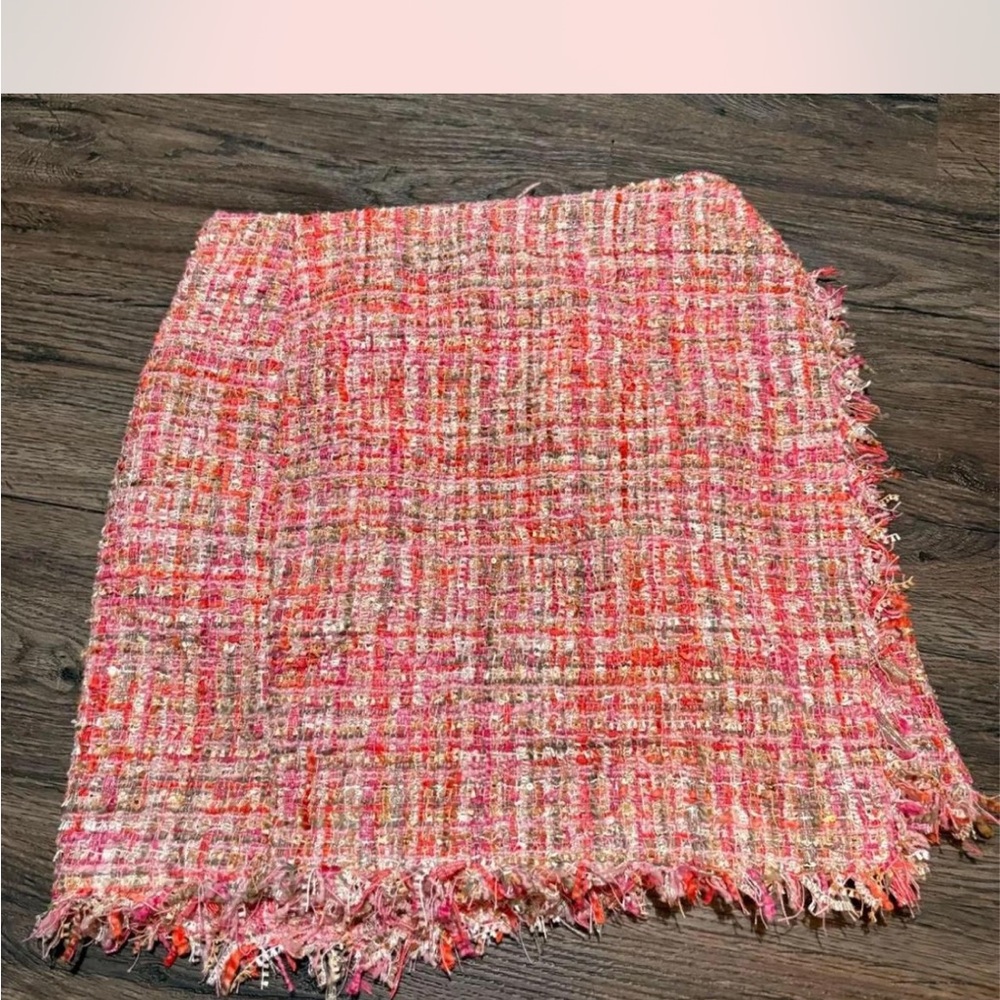 Forever 21 Pink Tweed Skirt